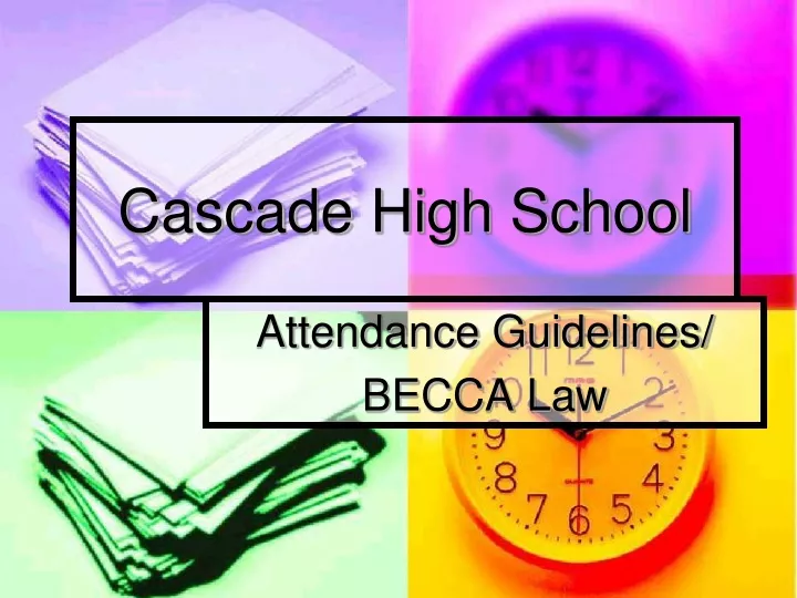 cascade high school