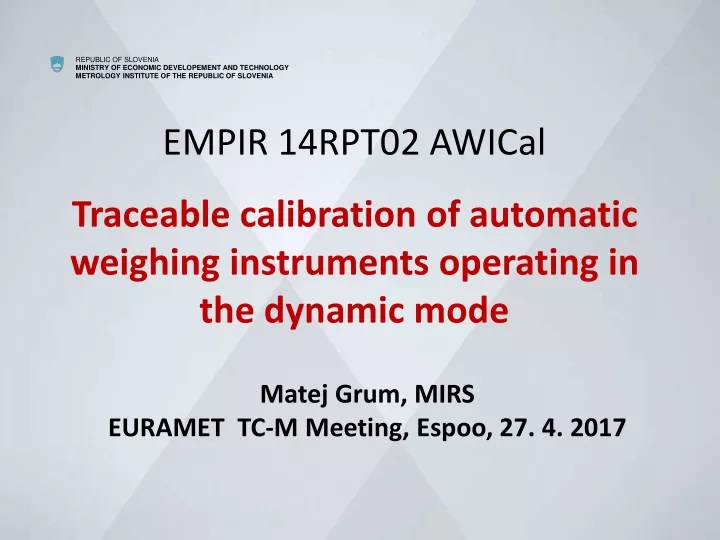 empir 14rpt02 awical traceable calibration