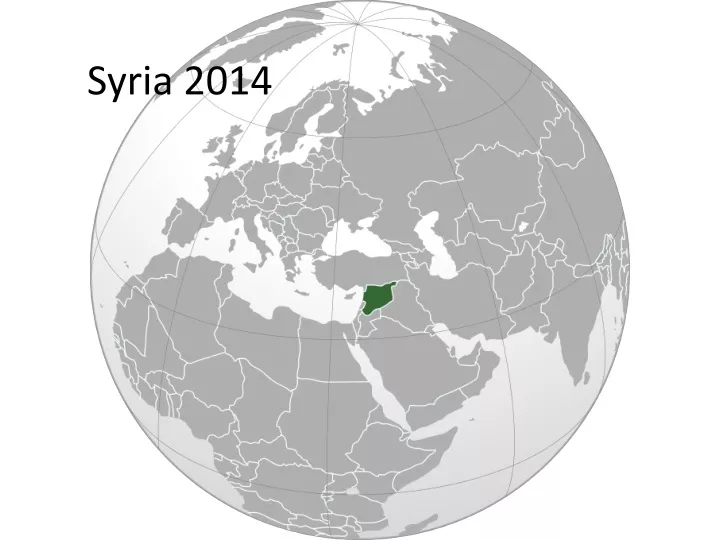syria 2014