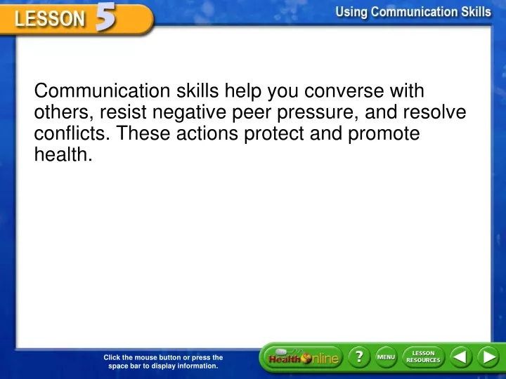 communication skills help you converse with