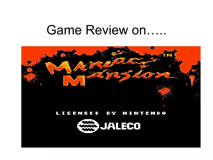 game review on