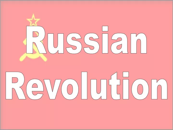 russian revolution