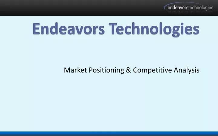 endeavors technologies