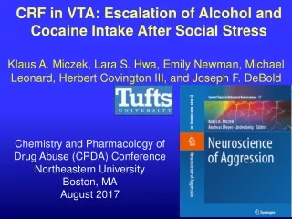 CRF in VTA: Escalation of Alcohol and Cocaine Intake After Social Stress