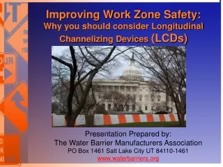 Improving Work Zone Safety: Why you should consider Longitudinal Channelizing Devices  (LCDs)