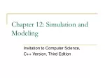 Chapter 12: Simulation and Modeling