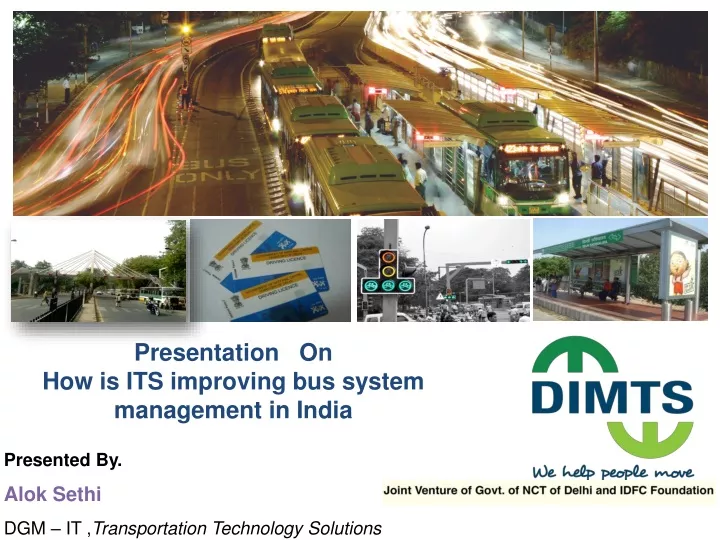 presentation on how is its improving bus system