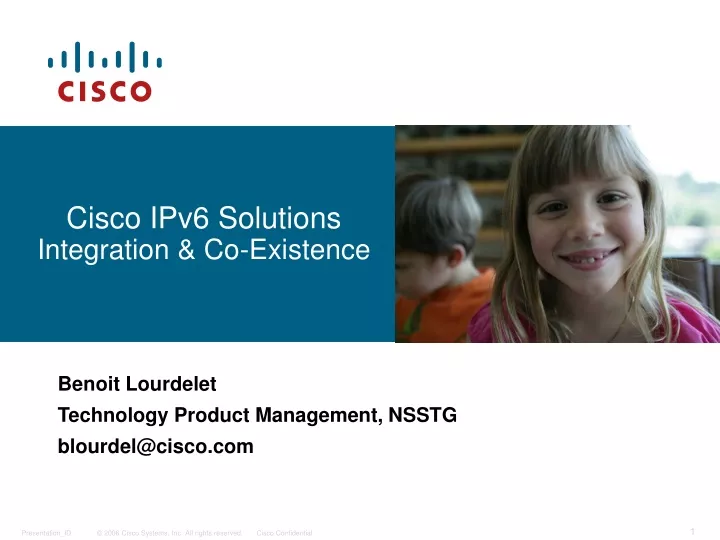 cisco ipv6 solutions integration co existence