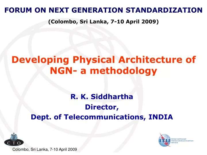 developing physical architecture of ngn a methodology