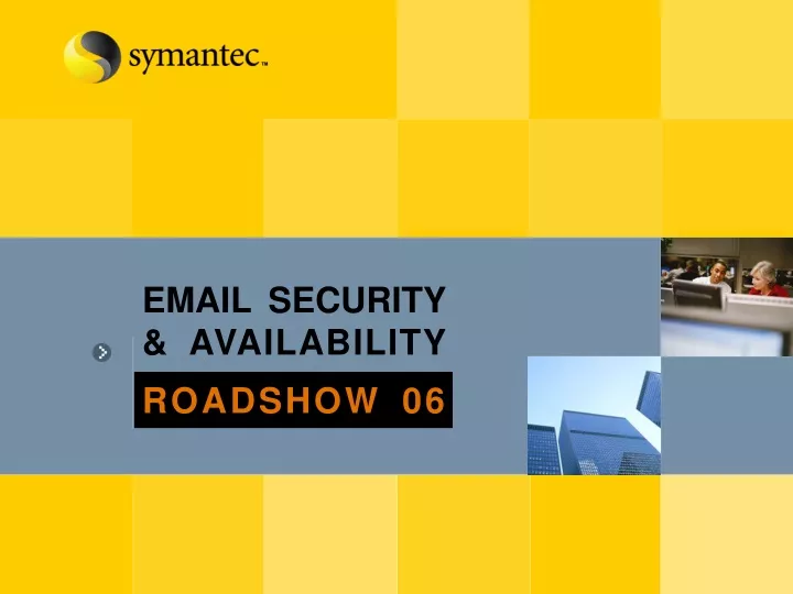 email security availability