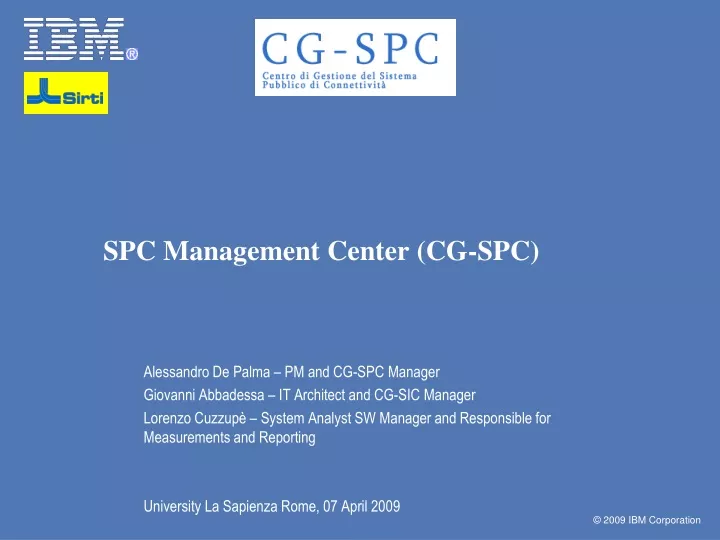 spc management center cg spc
