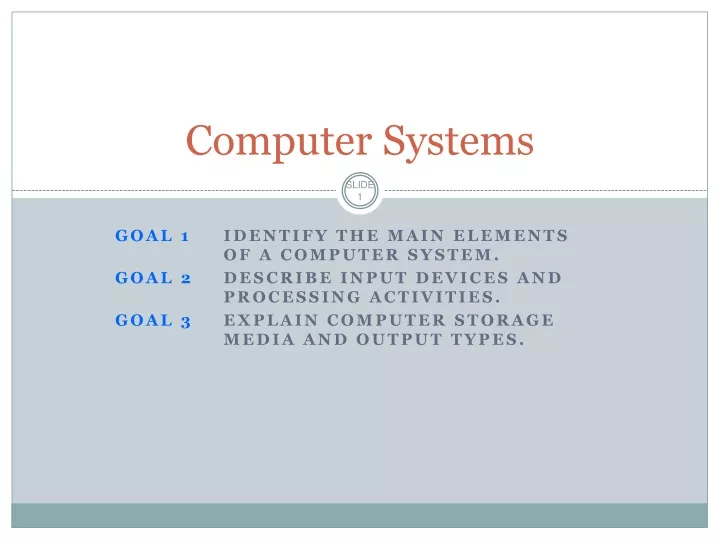 computer systems