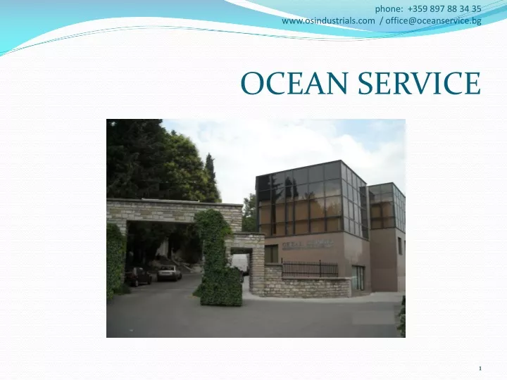 phone 359 897 88 34 35 www osindustrials com office@oceanservice bg ocean service