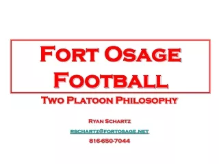 Fort Osage Football