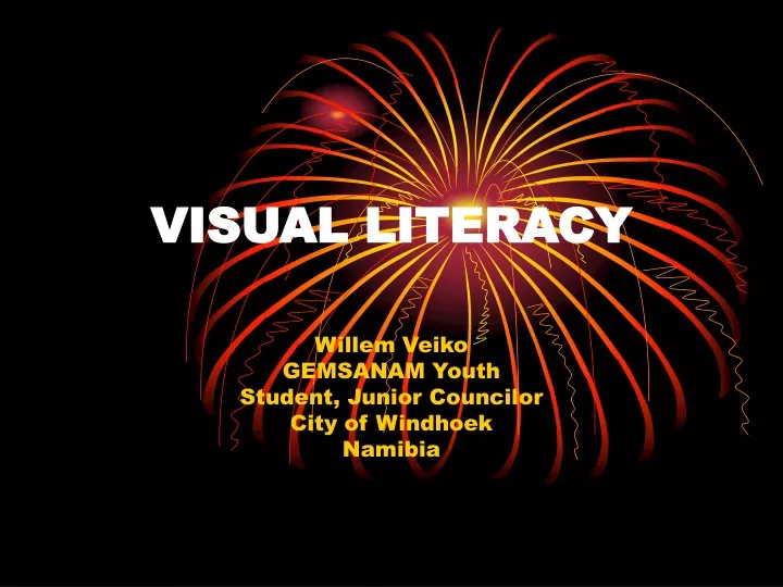 visual literacy through images powerpoint presentation