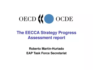 The EECCA Strategy Progress Assessment report Roberto Martín-Hurtado EAP Task Force Secretariat
