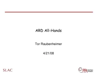 ARD All-Hands