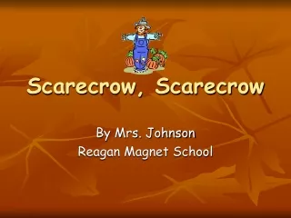Scarecrow, Scarecrow