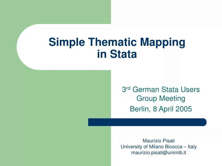 simple thematic mapping in stata