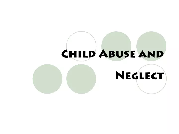 child abuse and