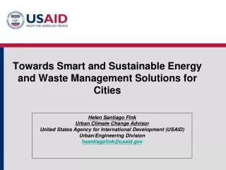 Towards Smart and Sustainable Energy and Waste Management Solutions for Cities