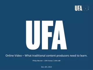 Online Video – What traditional content producers need to learn.