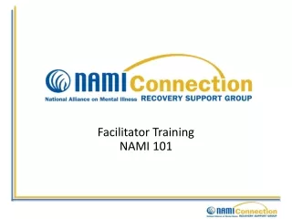 Facilitator Training NAMI 101