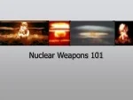 Nuclear Weapons: Threats & Essentials - slide 1