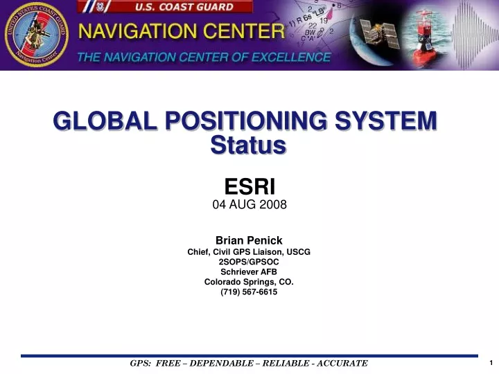 global positioning system status