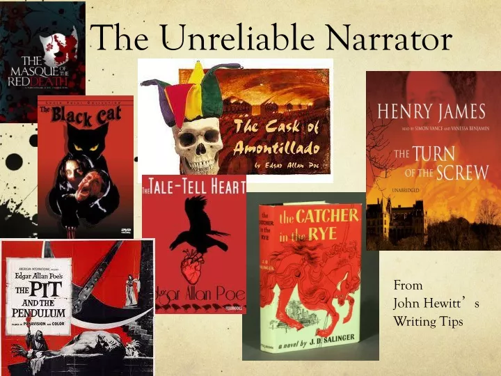 PPT - The Unreliable Narrator PowerPoint Presentation, Free Download ...