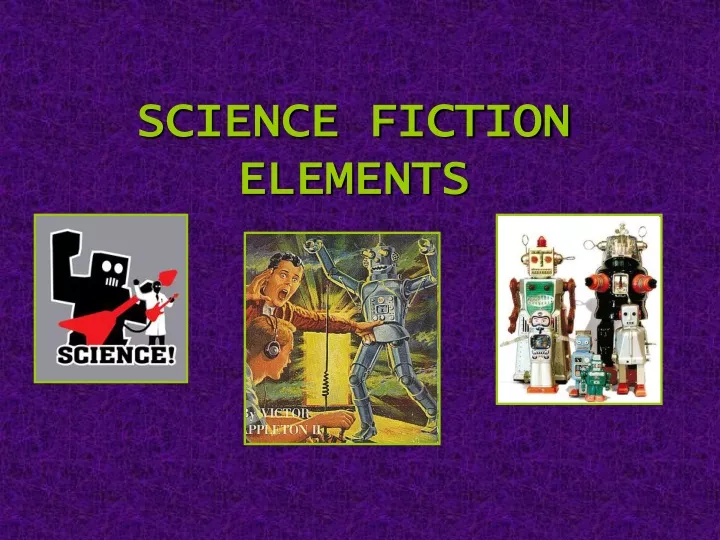 science fiction elements