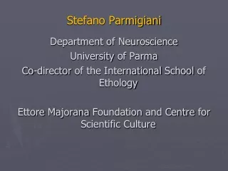 Stefano Parmigiani