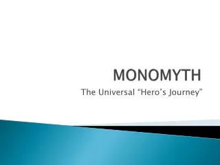 MONOMYTH