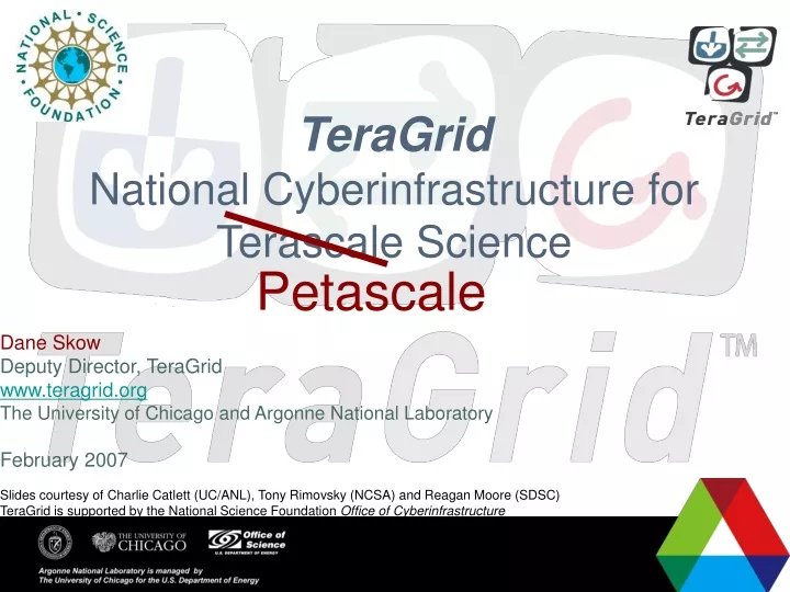 teragrid national cyberinfrastructure