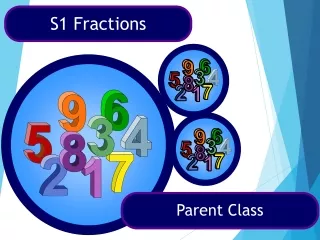 S1 Fractions