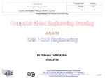 Introduction to Orthographic Projection | CAD Engineering Lecture 5 - slide 1