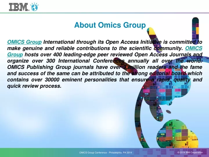 about omics group