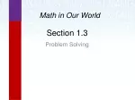Mastering Problem Solving Techniques in Mathematics - slide 1