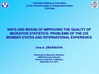 Interstate Statistical Committee of the Commonwealth of Independent States  (CIS-Stat)
