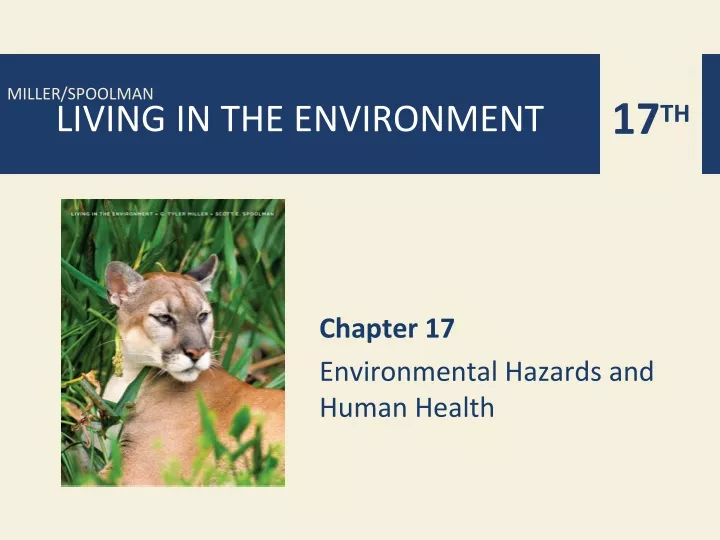 chapter 17 environmental hazards and human health