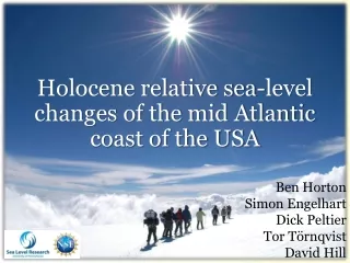 Holocene relative sea-level changes of the mid Atlantic coast of the USA