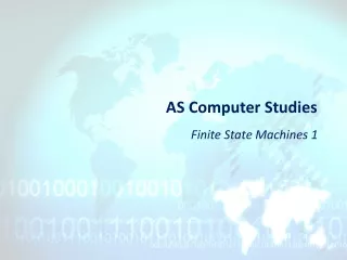 AS Computer Studies