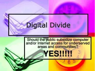 Digital Divide