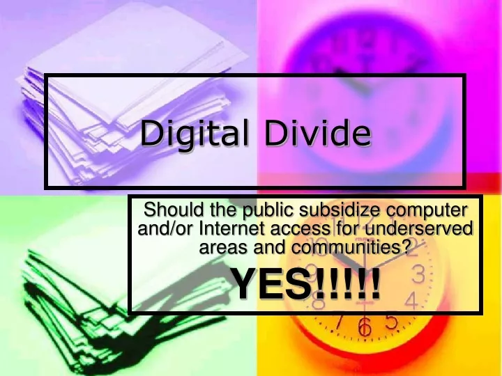 digital divide