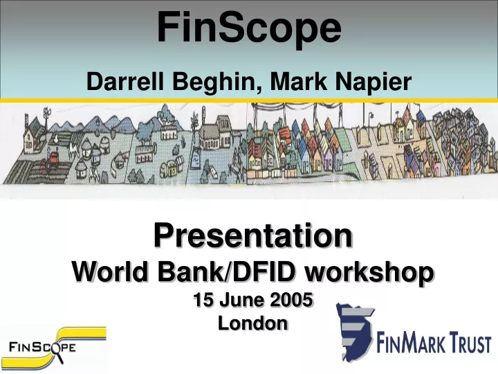 presentation world bank dfid workshop 15 june 2005 london