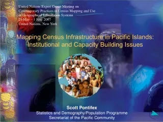 Mapping Census Infrastructure in Pacific Islands:  Institutional and Capacity Building Issues