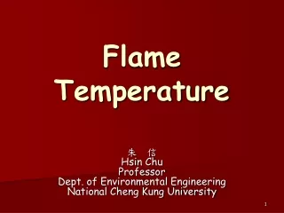 Flame Temperature