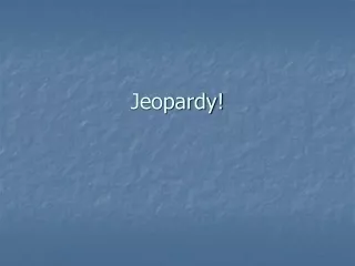 Jeopardy!