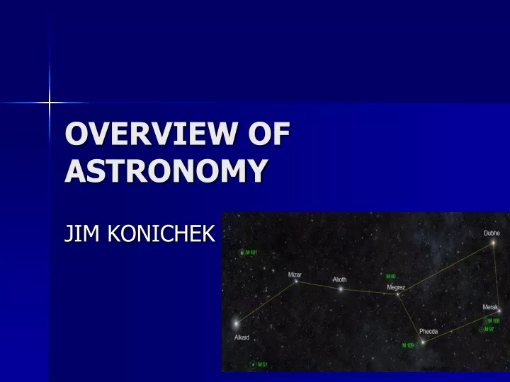 overview of astronomy