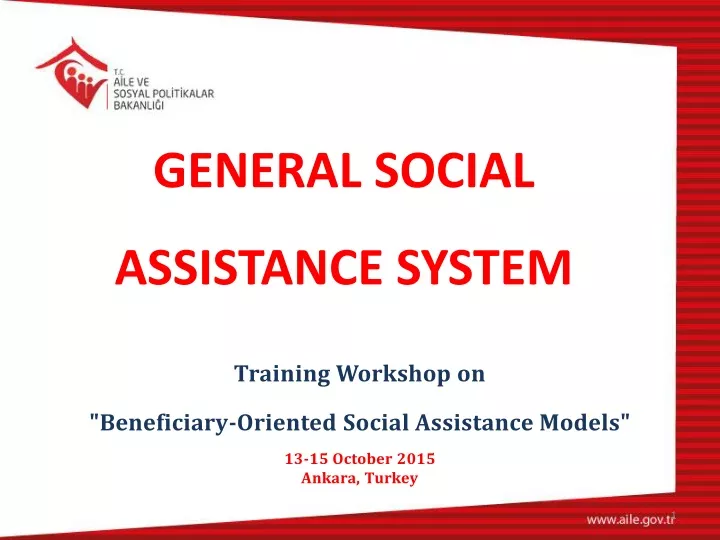 general social assistance system